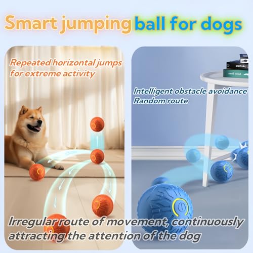 Interactive Dog Toys Dog Balls (Orange)