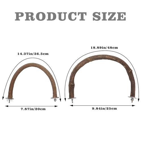 2 Pack Bird Perch Stand