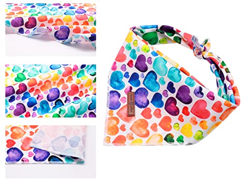 Valentine's Dog Bandana (Love / Small (Pack of 1))