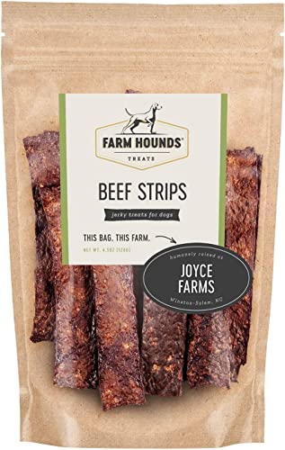 Beef Strips Premium Natural Beef Jerky for Dogs (4.5 Ounce (Pack of 2))
