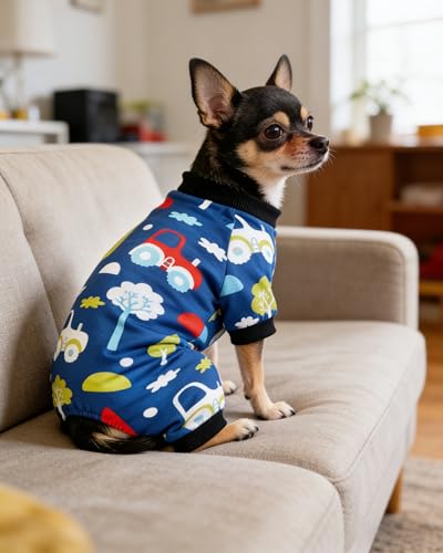 4 Pack Daisy Dog Pajamas for Small Doggies (Small)