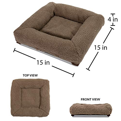 Sisal Post Scratcher Perch Platform Attachment Accessory (D) Scratching Post Platform Bed (Tan))