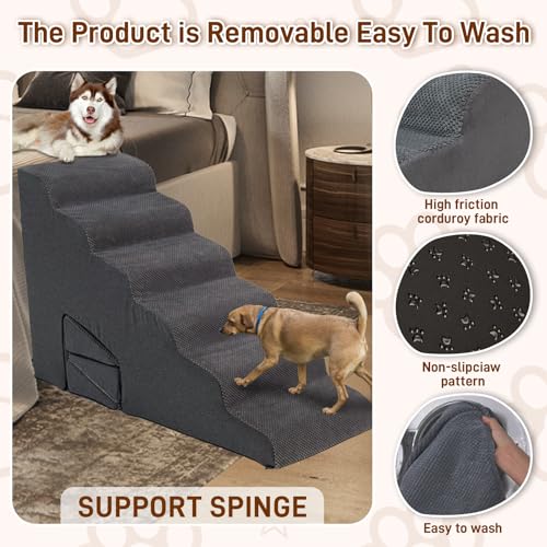 Dog Stairs for High Beds 30
