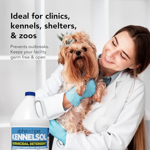 KennelSol Disinfectant & Cleaner for Kennels (128 Fl Oz (Pack of 1))