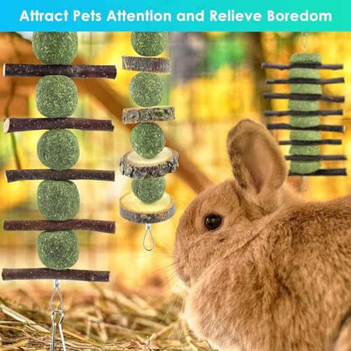 Bunny Chew Toys (9 Pcs)