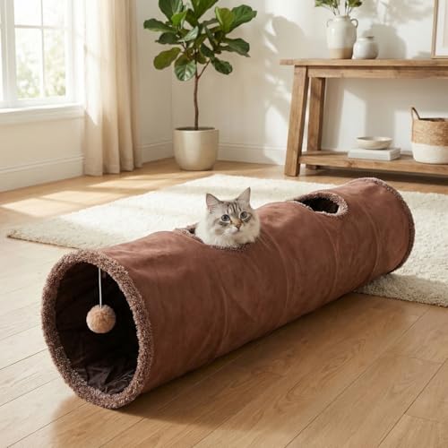 51"x 12" Collasiple Cat Play Tunnel