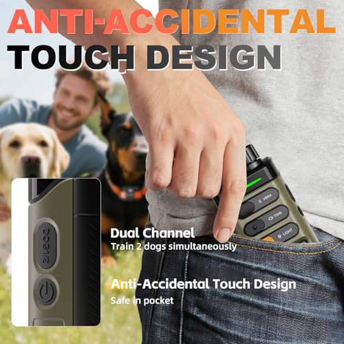 Dog Shock Collar 2 Dogs (2 collars with remote)