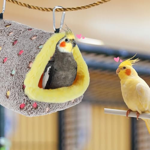 Medium Winter Warm Bird Nest House with Support Board for Cage (Medium)