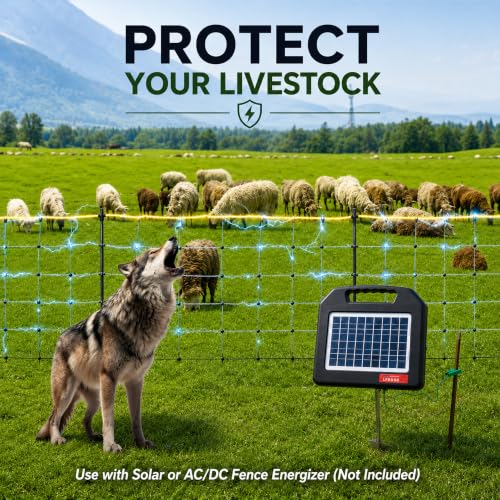 Electric Fence Netting (164'L x 35.4" H)