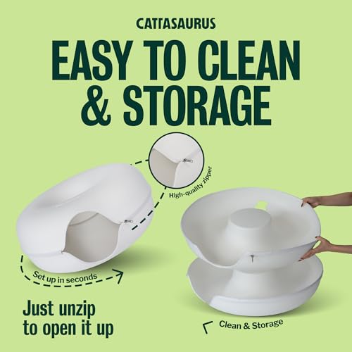 Peekaboo Cat Cave (White / Jumbo)