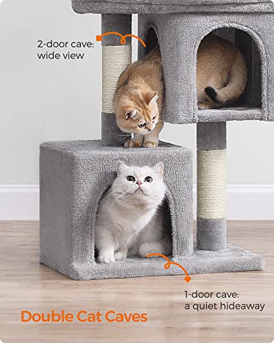 Cat Tree 29.1 (M (19.3"L x 12.6"W x 29.1"H) / Light Gray)