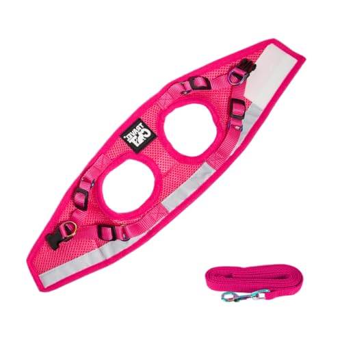 Travel Cat Harness and Leash Set (Small / Pink)