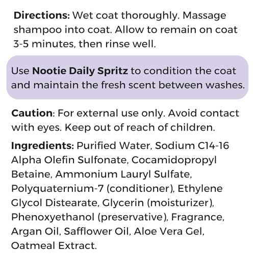 Pet Shampoo for Sensitive Skin (Soft Lily Passion Shampoo / 16 oz)