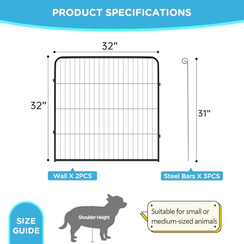 Dog Playpen Extender (2 panels)