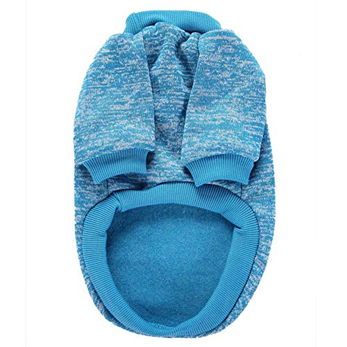 Dog Sweaters for Small Dogs (Light blue / Large)