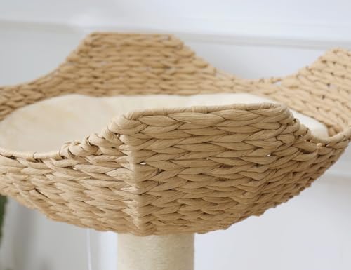 18" Large Cat Tower Tree Add ons Accessories Replacement Part Basket Bed (17.7” / 1PC)