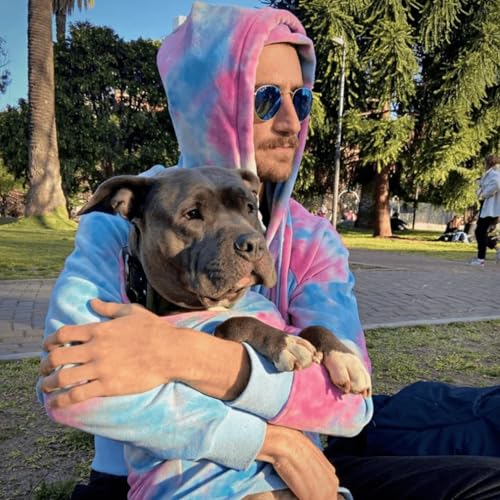 Dog Hoodie Buttery (Snow Cone Skydye / Small)