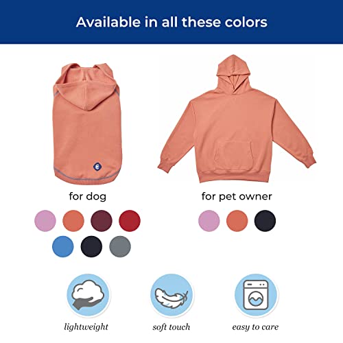 Essentials Dog Hoodie (20 inch (Pack of 1) / Dog Hoodie - Midnight Blue)