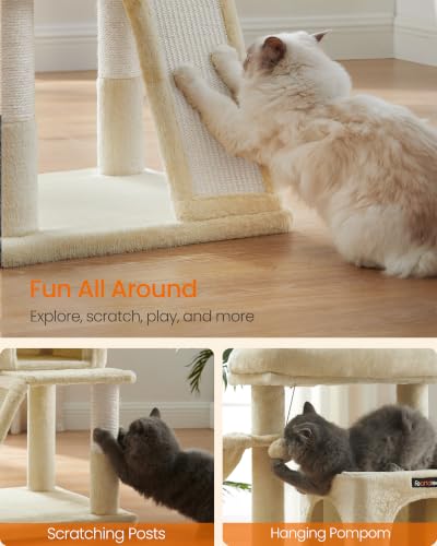 Cat Tree 37.8 (Beige)