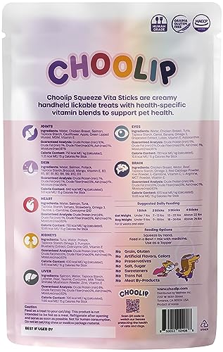 Squeeze Vita Stick Lickable Cat and Dog Treats (0.53 Ounce (Pack of 7))