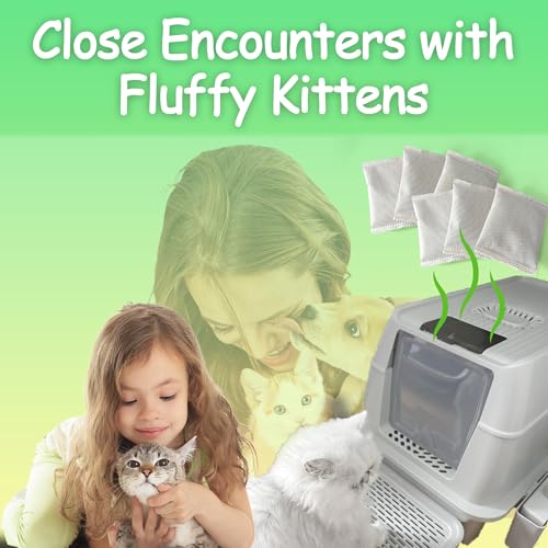 Activated Charcoal for OKSOTY Stainless Steel Cat Litter Box