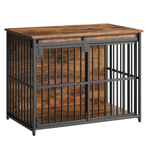 Dog Crate Furniture (Rustic Brown)