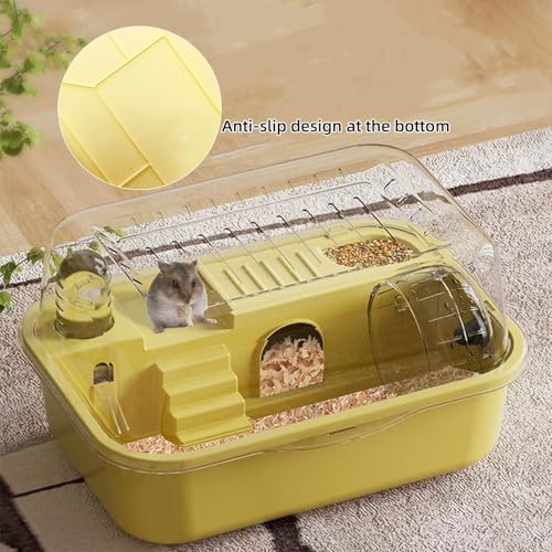 9 in 1 Hamster Cage Kit (Yellow)