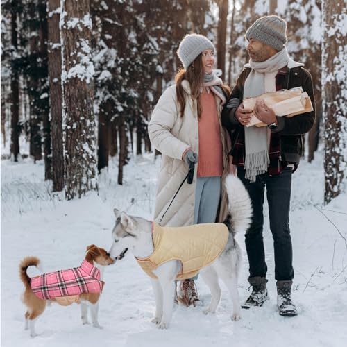 Waterproof Dog Coat (Pink / 3X-Large (Pack of 1))