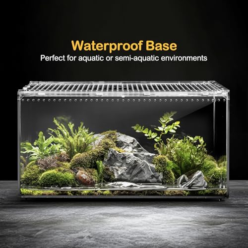 Reptile PC Tank (Slide Lid Tank / S(7.8x5.9x3.9 IN))