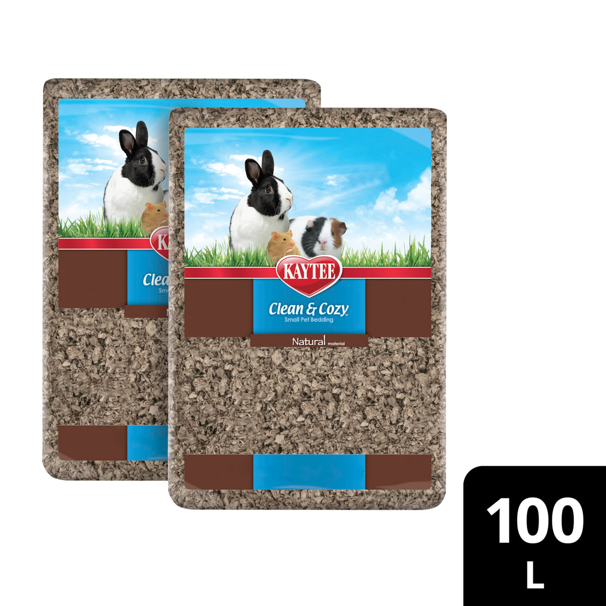 Clean & Cozy Natural Paper Bedding (100 Liter)