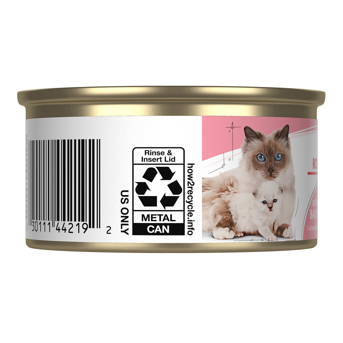 Feline Health Nutrition Mother & Babycat Queen Ultra Soft Mousse in Sauce Cat Food (5.1 Ounce (Pack of 24))