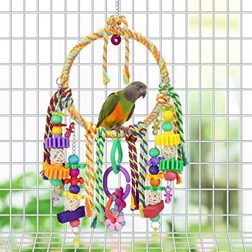 Bird Swing Toy with Perches