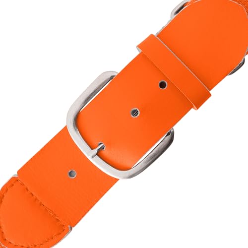Baseball Softball Uniform Belt (Adult (22-46 Inches) / Neon Orange)