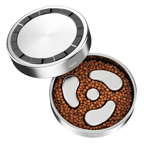 Slow Feeder Dog Bowl (Spiral-2Pack / S 1~1.5Cups)