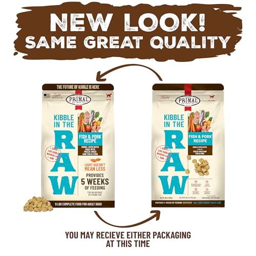 Primal Kibble in The Raw (9 Pound (Pack of 1))