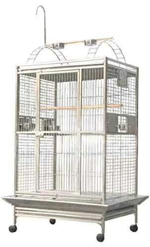 40"x30" Playtop Cage in Stainless Steel Stainless Steel