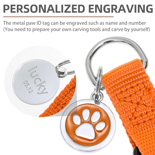 No Pull Dog Harness Small Sized Step (Orange / Small)