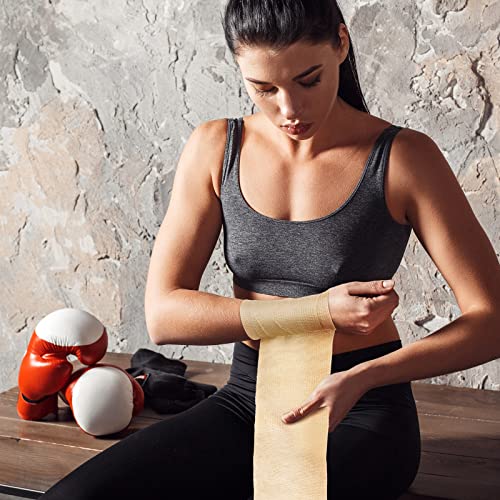 36 Pcs Self Adherent Bandage 4" X 5 Yard Wrap Breathable (Nude / 4" X 5 Yard)