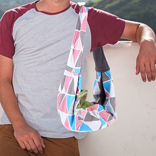 Adjustable Reptile Sling Bag for Bearded Dragons