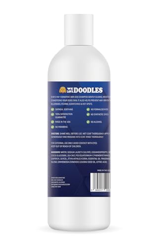 Dog Shampoo for Sensitive Skin with Oatmeal & Aloe