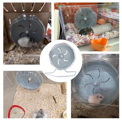 Silent Hamster Wheel 7 inch (Blue)
