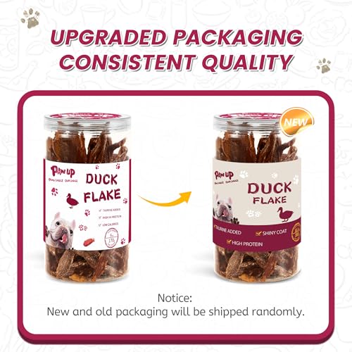 Dog Treats Jerky Duck Crisp Flakes