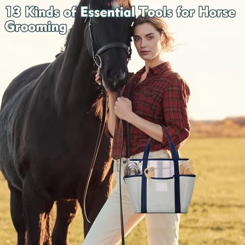 Horse Grooming Kit for Bathing (13 Count (Pack of 1))