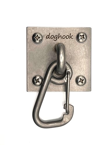 Canine Hitch Secure Dog Leash Parking Indoor (Large with Clip)