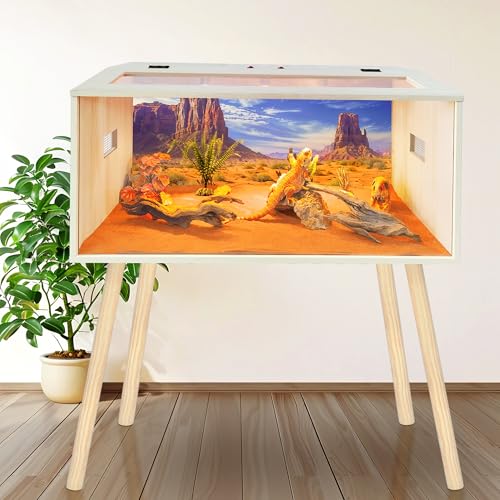 36 Gallon Reptile Tank (Oak / 36 gallons,32x16x16 inch)