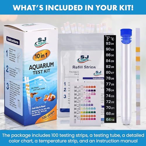 10 in 1 Aquarium Test Strips