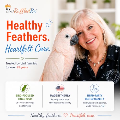 FeatherUp! Bird Molting Support & Feather Growth Supplement