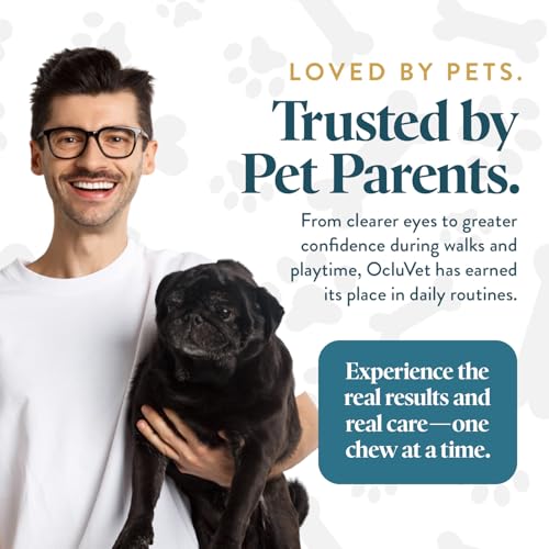 Vision Chews Eye Supplements for Dogs & Cats (15 Chews – Bag)