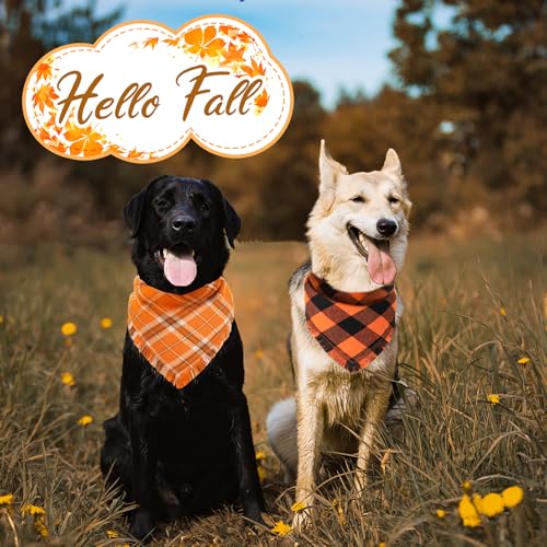 Fall Dog Bandana (Fall Bandana / Large)