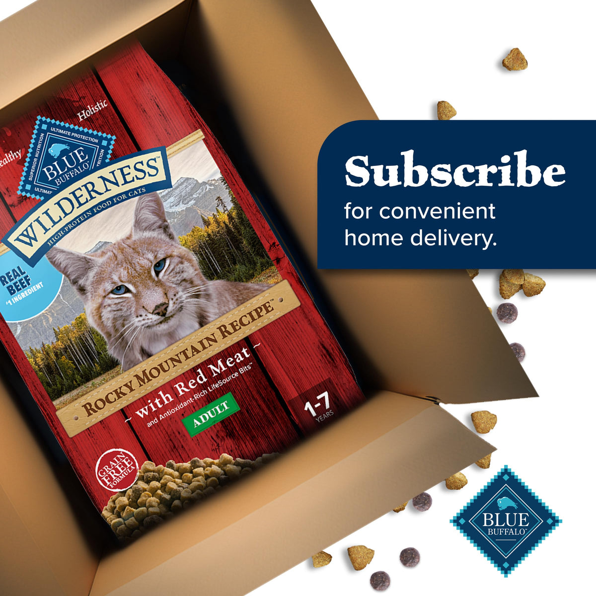 Wilderness Rocky Mountain Recipe Adult Dry Cat Food (4 Pound (Pack of 1))